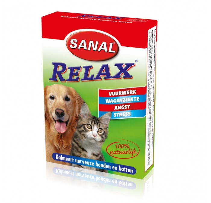 Sanal Relax hond/kat 15 tabletten